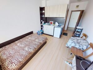 Furnished studio in a nice complex with several pools.