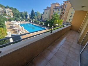 Pool view 2-Bedroom apartment in Kamelia Garden, Sunny Beach