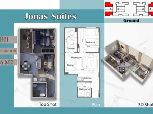 1 Bedroom (56 sqm) for Sale in Jonas Suite Tourist Promenade