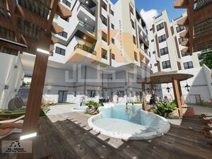  2 Bedroom (88 sqm) for Sale in Kawther Gate 2  Pool  View