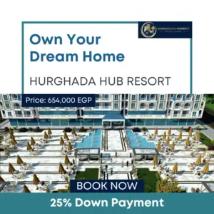 NEW Cozy 53m2 one bedroom apartment in Hurghada Hub Resort