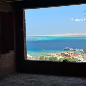 Live above the sea! Panoramic sea view in center of Hurghada