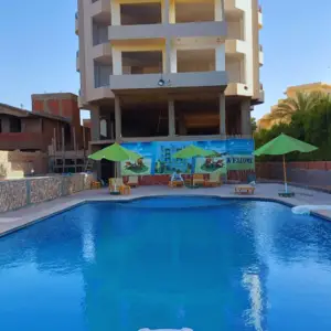 One Bedroom 81m Street view  in hurghada with private beach 