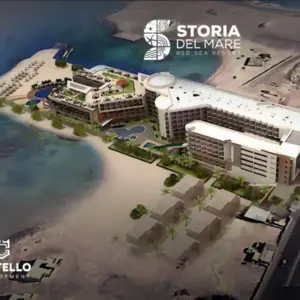 Studio 42 m sea view private beach. Storia Del Mare Hurghada