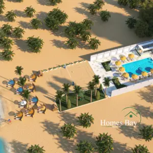 Private Beach and Volleyball Field !! A Specious one_bedroom