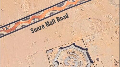 Senzo Mall road